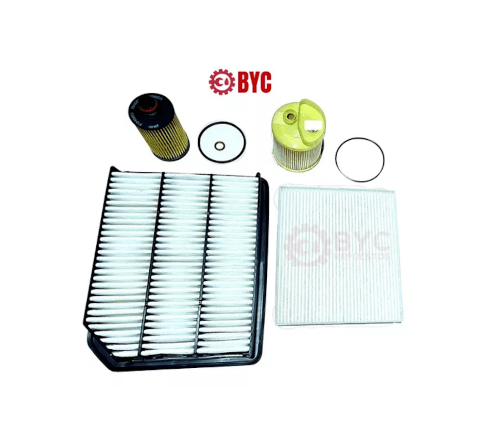 Kit Mantención Filtros Ssangyong Grand Musso Rexton 2018 - 2023 - Repuestos BYC SPA - Repuestos BYC SPA - KIT FILTRO MUSSO REXTON 18 - 23 ALT