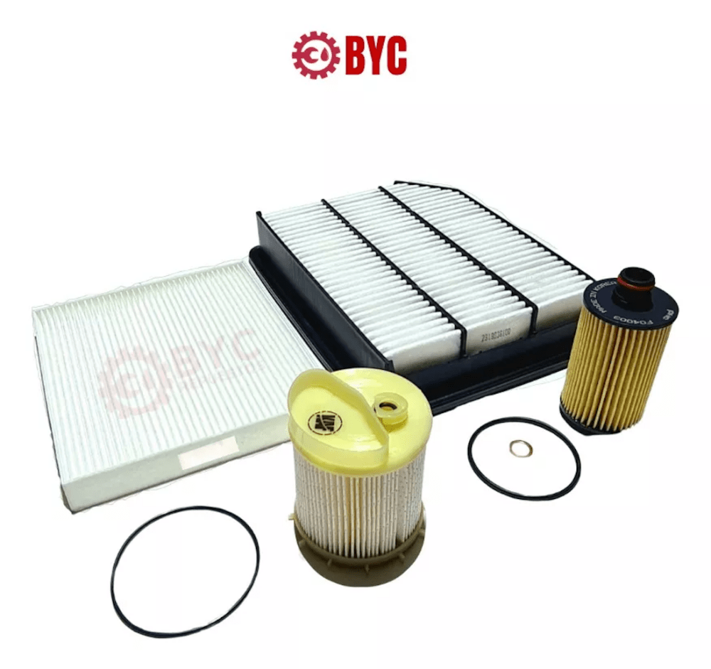 Kit Mantención Filtros Ssangyong Grand Musso Rexton 2018 - 2023 - Repuestos BYC SPA - Repuestos BYC SPA - KIT FILTRO MUSSO REXTON 18 - 23 ALT